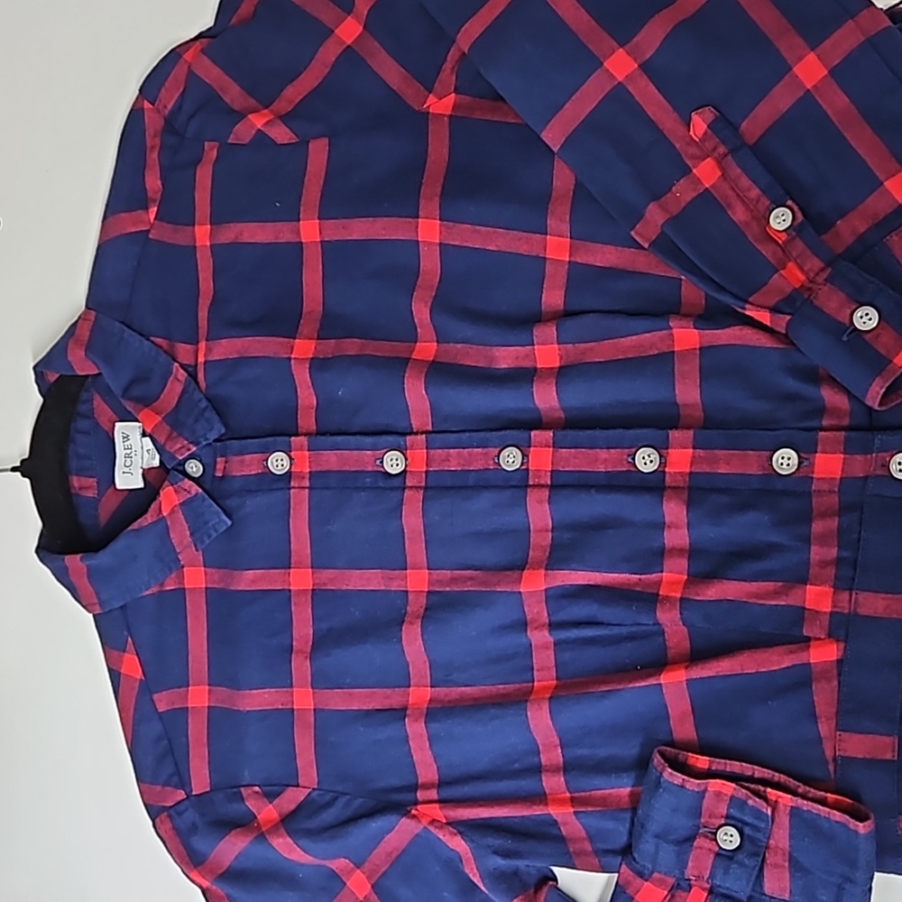 J.Crew Flannel Shirtdress